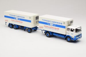Mercedes LP1624 Kühlzug Transthermos Minichamps 1:43 499034840 Metāls — attēls 4 no 6