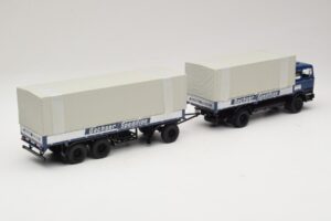 Mercedes LP1624 Pritschenzug Dachser Minichamps 1:43 499034821 Metāls — attēls 2 no 6