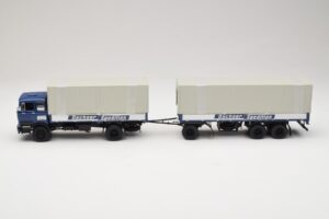 Mercedes LP1624 Pritschenzug Dachser Minichamps 1:43 499034821 Metāls — attēls 3 no 6