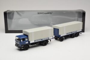 Mercedes LP1624 Pritschenzug Dachser Minichamps 1:43 499034821 Metāls — attēls 6 no 6