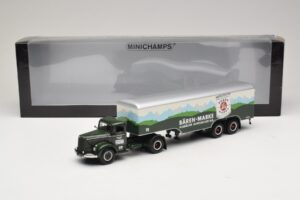 Mercedes LS315 Koffersattelzug Bärenmarke Minichamps 1:43 499034780 Metāls — attēls 6 no 6