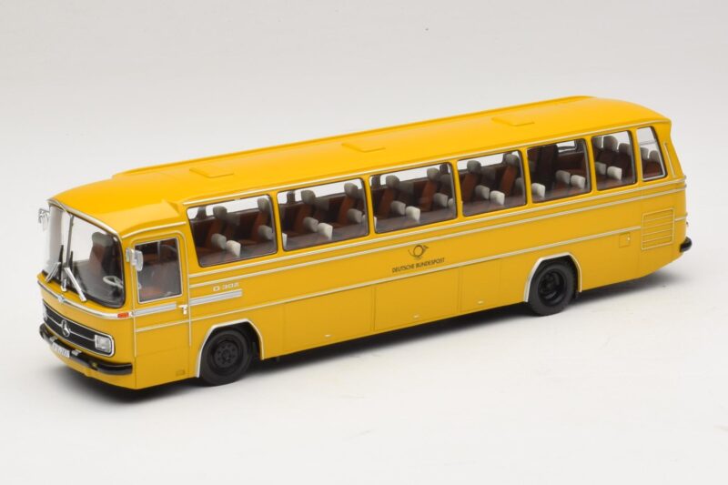 Mercedes O 302 Deutsche Bundespost Minichamps 1:43 439035191 Metāls