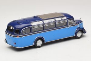 Mercedes O 3500 Autobuss Gaišzils Tumšzils Minichamps 1:43 439360011 Metāls — attēls 2 no 6