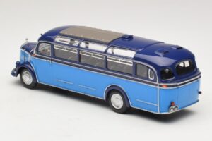 Mercedes O 3500 Autobuss Gaišzils Tumšzils Minichamps 1:43 439360011 Metāls — attēls 5 no 6