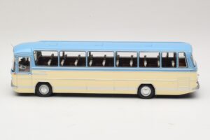 Mercedes O302 Zils Krēmkrāsas Minichamps 1:43 439035181 Metāls — attēls 3 no 6