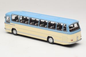 Mercedes O302 Zils Krēmkrāsas Minichamps 1:43 439035181 Metāls — attēls 5 no 6