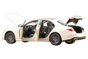 Mercedes S-Class W223 AMG Line Balts Norev 1:18 183807 Metāls — attēls 2 no 3