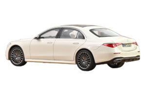 Mercedes S-Class W223 AMG Line Balts Norev 1:18 183807 Metāls — attēls 3 no 3