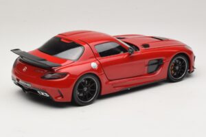 Mercedes SLS AMG C197 Black Series Sarkans Minichamps 1:18 110033022 Metāls — attēls 2 no 8