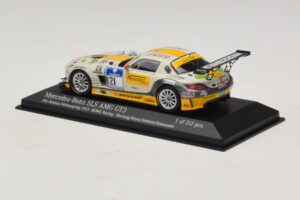 Mercedes SLS AMG GT3 #21 Rowe Racing Hartung / Heyer Nurburgring 24 Hours 2013 Minichamps 1:43 410133221 Metāls — attēls 3 no 4