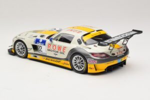 Mercedes SLS AMG GT3 #22 Graf / Jager Rowe Racing 24 Hours of Nurburgring 2013 Minichamps 1:18 151133122 Metāls — attēls 5 no 6