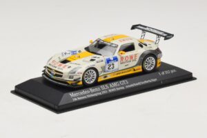 Mercedes SLS AMG GT3 #23 Rowe Racing Arnold / Roloff Nurburgring 24 Hours 2013 Minichamps 1:43 410133223 Metāls — attēls 2 no 4