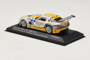 Mercedes SLS AMG GT3 #23 Rowe Racing Arnold / Roloff Nurburgring 24 Hours 2013 Minichamps 1:43 410133223 Metāls — attēls 3 no 4