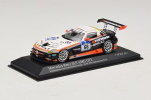 Mercedes SLS AMG GT3 #66 Hankook C. Frankenhout / Simonsen 24 Hours of Nurburgring 2012 Minichamps 1:43 437123266 Metāls — attēls 2 no 4