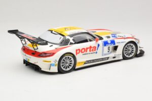 Mercedes SLS AMG GT3 #9 B. Schneider / J. Bleekemolen Black Falcon 24 Hours of Nurburgring Winner 2013 Minichamps 1:18 151133 — attēls 2 no 6