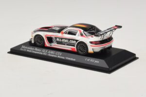Mercedes SLS AMG GT3 All-Inkl.com #38 FIA GT1 World Championship 2012 Champions Minichamps 1:43 410123238 Metāls — attēls 3 no 4
