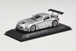 Mercedes SLS AMG GT3 Sudrabs Minichamps 1:43 410113202 Metāls — attēls 2 no 4