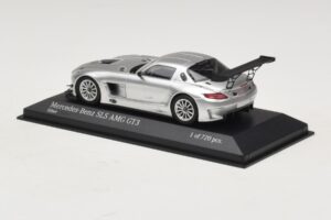 Mercedes SLS AMG GT3 Sudrabs Minichamps 1:43 410113202 Metāls — attēls 3 no 4
