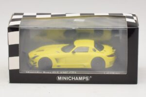 Mercedes SLS AMG GT3 Dzeltens Minichamps 1:43 410113201 Metāls — attēls 4 no 4