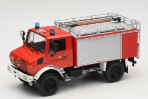 Mercedes Unimog 1300 L TLF 8/18 FF Oberammergau Minichamps 1:43 439033071 Metāls
