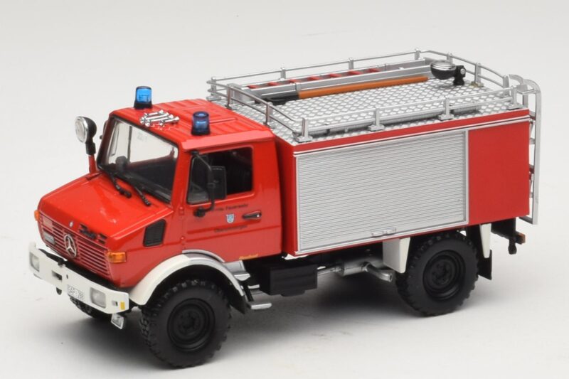 Mercedes Unimog 1300 L TLF 8/18 FF Oberammergau Minichamps 1:43 439033071 Metāls