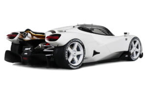 Nilu27 Nilu Super White GT Spirit 1:18 GT578 Sveķi — attēls 2 no 5