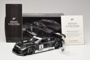 Nissan GT-R R35 Stealth Model Gran Turismo 5 AUTOart 1:18 81041 Metāls — attēls 8 no 9