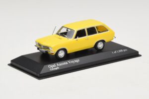Opel Ascona A Voyage Dzeltens Minichamps 1:43 400045811 Metāls — attēls 2 no 4