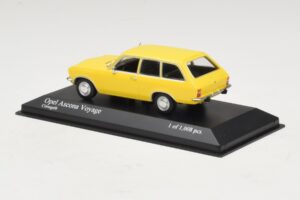 Opel Ascona A Voyage Dzeltens Minichamps 1:43 400045811 Metāls — attēls 3 no 4
