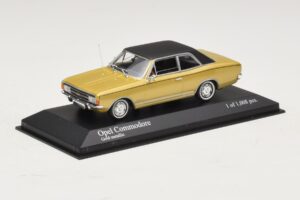 Opel Commodore A Zelts Metalik Minichamps 1:43 430046165 Metāls — attēls 2 no 4