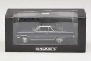 Opel Diplomat A V8 Coupe Tumši Zils Minichamps 1:43 400048021 Metāls — attēls 4 no 4