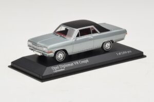Opel Diplomat A V8 Coupe Sudrabs Minichamps 1:43 400048020 Metāls — attēls 2 no 4