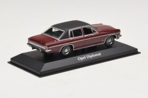 Opel Diplomat B Tumši Sarkans Maxichamps 1:43 940046071 Metāls — attēls 2 no 4