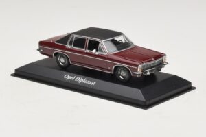 Opel Diplomat B Tumši Sarkans Maxichamps 1:43 940046071 Metāls — attēls 3 no 4