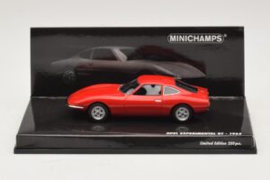 Opel Experimental GT Sarkans Minichamps 1:43 437045020 Metāls
