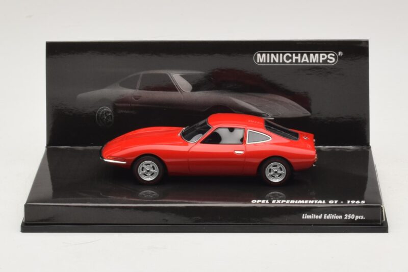 Opel Experimental GT Sarkans Minichamps 1:43 437045020 Metāls