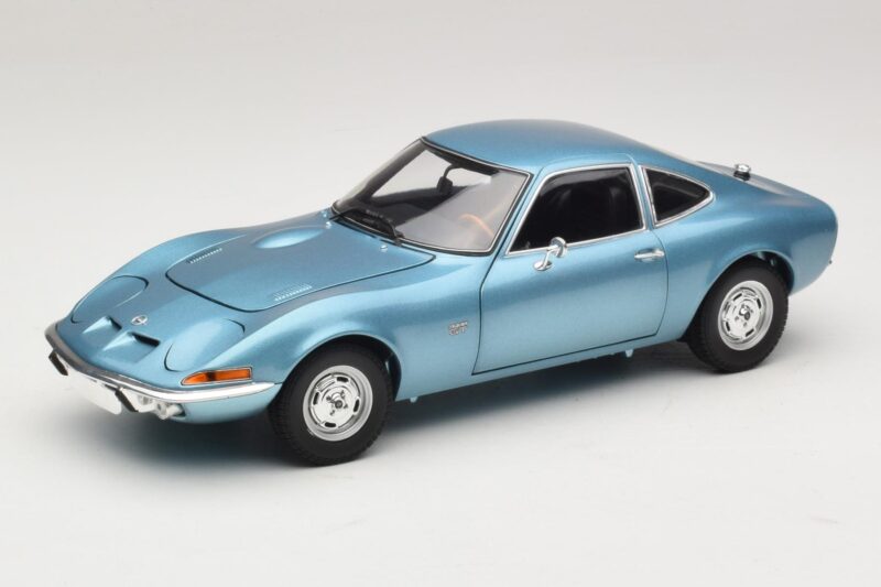 Opel GT Blue Metallic Minichamps 1:18 180049030 Metāls