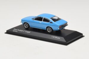 Opel Kadett C Coupe Zils Minichamps 1:43 430045628 Metāls — attēls 3 no 4