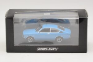Opel Kadett C Coupe Zils Minichamps 1:43 430045628 Metāls — attēls 4 no 4