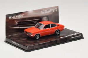Opel Kadett C Kupeja Prezentācija IAA Frankfurt Sarkans Minichamps 1:43 436045620 Metāls — attēls 2 no 4
