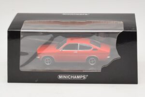 Opel Kadett C Kupeja Prezentācija IAA Frankfurt Sarkans Minichamps 1:43 436045620 Metāls — attēls 4 no 4