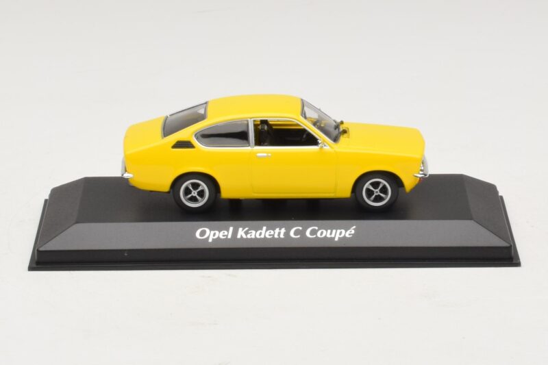 Opel Kadett C Coupe Dzeltens Maxichamps 1:43 940045620 Metāls