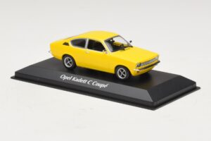 Opel Kadett C Coupe Dzeltens Maxichamps 1:43 940045620 Metāls — attēls 3 no 4