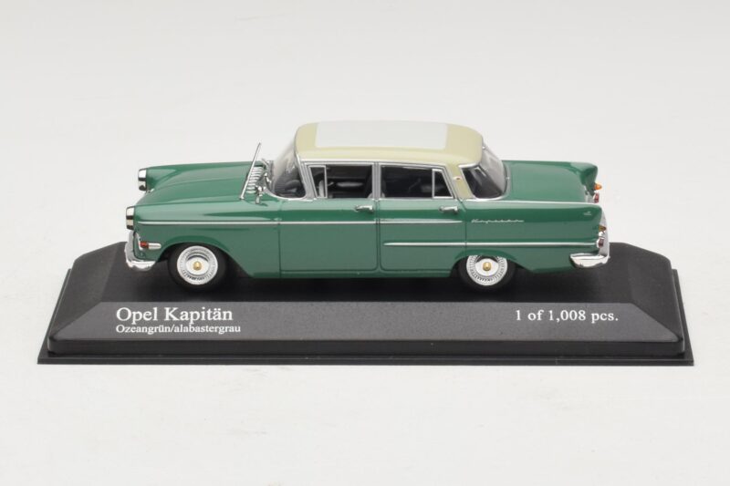 Opel Kapitan A Zaļš Minichamps 1:43 400048001 Metāls