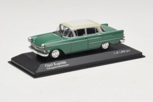 Opel Kapitan A Zaļš Minichamps 1:43 400048001 Metāls — attēls 2 no 4