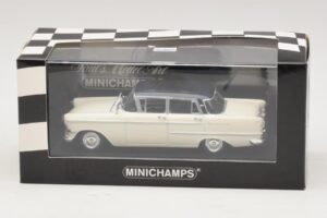 Opel Kapitan A Balts Minichamps 1:43 400048000 Metāls — attēls 4 no 4