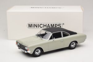 Opel Rekord C Kupeja Pelēks Minichamps 1:18 107047022 Sveķi — attēls 6 no 6