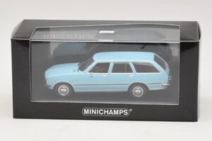 Opel Rekord D Caravan Gaiši Zils Minichamps 1:43 400044014 Metāls — attēls 4 no 4