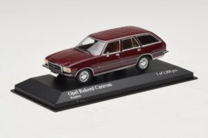 Opel Rekord D Caravan Sarkans Minichamps 1:43 400044012 Metāls — attēls 2 no 4