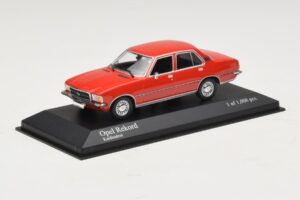 Opel Rekord D Sarkans Minichamps 1:43 400044004 Metāls — attēls 2 no 4